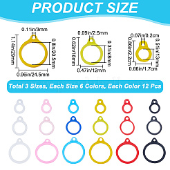 36шт. 18-х стильный силиконовый кулон SIL-CP0001-10