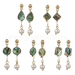 Pendientes colgantes de acero inoxidable 304&nbsp;SH-EJEW-JE07481