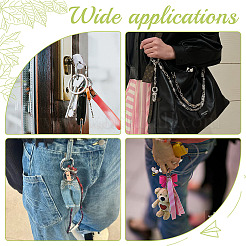 24шт 6 стиля пружинные кольца из цинкового сплава FIND-ME0002-10