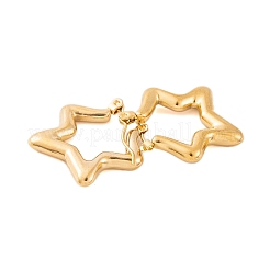 Ионное покрытие (ip) серьги-кольца из нержавеющей стали 304 для женщин&nbsp;EJEW-P279-19G