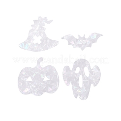 16 лист 4 стиль водонепроницаемый ПВХ цветной лазерный витраж оконная пленка клейкие наклейки DIY-WH0256-059