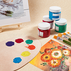 Деревянная палитра для рисования DIY-PH0026-80