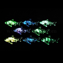 10 шт. прозрачные светящиеся акриловые подвески&nbsp;TACR-FP0001-02C