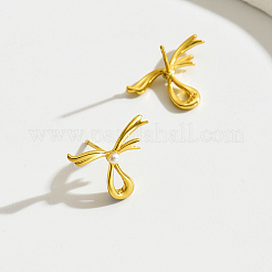 Элегантные серьги-гвоздики s925 в форме бабочки для женщин GA3536