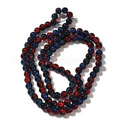 Cuentas de vidrio crujido hebras&nbsp;X1-CCG-C002-8mm-10