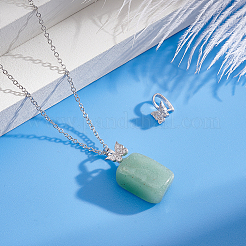 2 шт. 925 подвески из стерлингового серебра с микропаве из кубических цирконий&nbsp;STER-PH0001-94