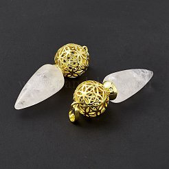 Природный кристалл кварца большие подвески&nbsp;G-H281-07G-10