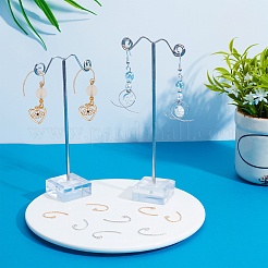 32 шт. 2 цвета латунные крючки для серег FIND-AR0001-58