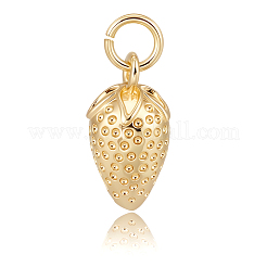 10 шт. латунная подвеска со стразами KK-BBC0018-10