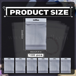 100 шт. целлофановые прямоугольные пакеты из opp-пластика для визитных карточек&nbsp;OPP-LP0001-12
