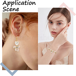 20шт 5 цвета подвески из сплава со стразами&nbsp;FIND-SC0015-45