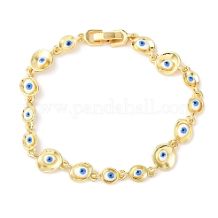 Браслеты из латунной цепочки для женщин&nbsp;BJEW-D387-03G-02