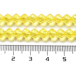 Прозрачные стеклянные бусины&nbsp;GLAA-A014-03D