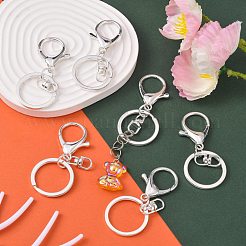 Сплав железа когтя омара застежка брелок X-KEYC-D016-S