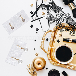 Акриловая серьга с водной рябью&nbsp;EDIS-WH0015-07A