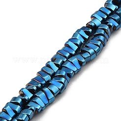 Fili di perline di ematite sintetica non magnetica elettrolitica&nbsp;G-E606-B01