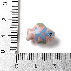 Фарфоровые бусины ручной работы&nbsp;PORC-Z006-04A-01