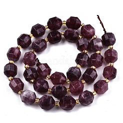 Бусы из натурального доломита G-T131-85B-01