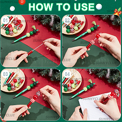 Weihnachts-DIY-Set zur Herstellung von Perlenstiften&nbsp;DIY-SC0025-98