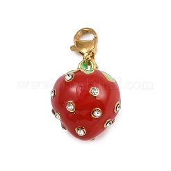 Подвесные украшения из эмали из нержавеющей стали 304&nbsp;STAS-B096-03G