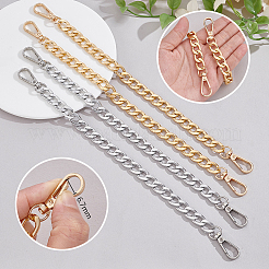 4 шт. 2-цветные алюминиевые ремни для сумки с цепочкой&nbsp;FIND-PH0028-65