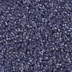 MIYUKIデリカビーズ  シリンダー  日本製シードビーズ  11/0  （db1225)透明光アメジスト光沢  1.3x1.6mm  穴：0.8mm  約2000PCS /ボトル  10 G /ボトル&nbsp;SEED-JP0008-DB1225