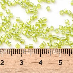 Прозрачные цвета блеск стеклянный бисер SEED-S042-20B-04