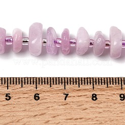 Природные кунцит бисер нитей&nbsp;G-L649-C04-01