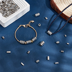 120шт. 10 стиля наборов бусин из сплава в тибетском стиле TIBEB-HY0001-10AS