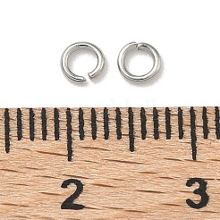 Anlaufgeschützte offene Biegeringe aus Edelstahl 304&nbsp;STAS-Q186-02-3.5x0.7mm