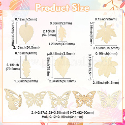 Набор для самостоятельного изготовления подвесок из дерева на весенне-летнюю тематику&nbsp;DIY-CJ0002-62