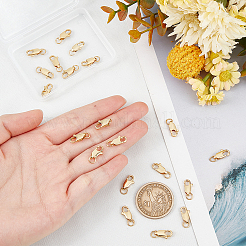 10 шт. латунные застежки-лобстеры&nbsp;KK-BBC0024-53