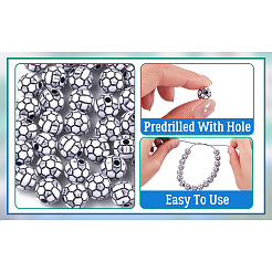 100 шт. Акриловые бусины в стиле ремесла MACR-TA0001-35