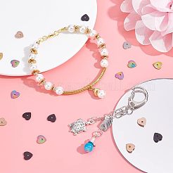 60 шт. 5-х цветные бусины из нержавеющей стали 304 STAS-UN0039-53