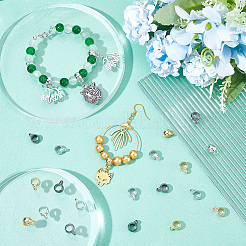 300 шт. 3-х цветные пластиковые трубчатые дужки ccb FIND-DC0001-43