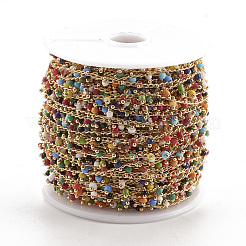 Цельные бисерные цепочки ручной работы CHC-N015-13A