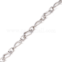 Cadenas de eslabones de rombo y corazón de acero inoxidable 304 que no se deslustran&nbsp;CHS-F017-08P