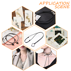 8 пакетик 8-х цветного корейского вощеного полиэфирного шнура&nbsp;YC-PH0002-34