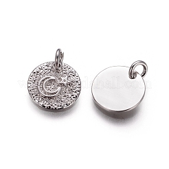 Латунные подвески с неровной поверхностью&nbsp;KK-I656-15P