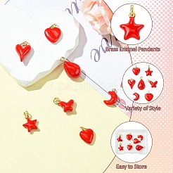 7шт 7 стиля латунные подвески&nbsp;KK-CJ0003-59