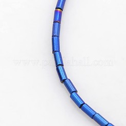 Electroplate non magnetici ematite sintetico fili di perline&nbsp;G-J210C-M