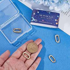 6 шт. латунные микропаве прозрачные кубические циркониевые кольца с пружинным затвором KK-SC0005-74