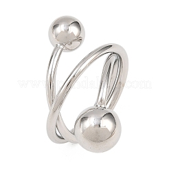 Латунные манжеты для женщин&nbsp;RJEW-Z113-16P