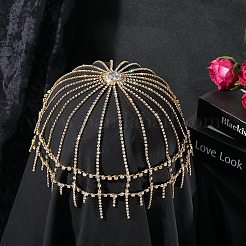 Bandeaux en strass en alliage&nbsp;AJEW-WH20020-247G