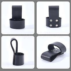 Porta martello in pelle di mucca&nbsp;AJEW-CL0004-92B-02