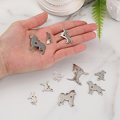 Подвески в виде щенков из нержавеющей стали 304 STAS-CJ0001-128