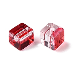 Perles de verre transparentes de peinture de cuisson&nbsp;LS-DGLA-N005-01A-09
