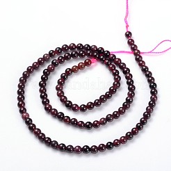 Нити бусин из драгоценных камней GSR4mm087