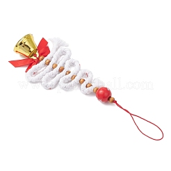 Décoration suspendue en polyester pour sapin de Noël&nbsp;HJEW-JM04433-02