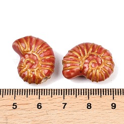 Фарфоровые бусины ручной работы&nbsp;PORC-B008-02F